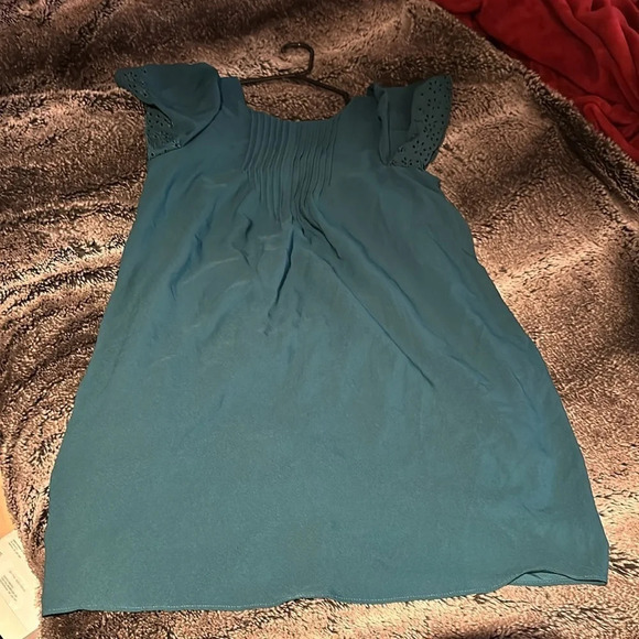 Maison Cinqcent Green Spring Summer mini Baby doll Dress, M - Picture 10 of 17